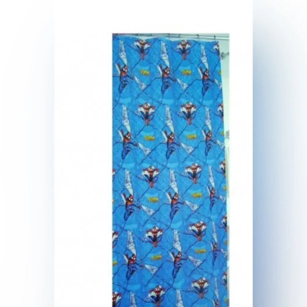 SPIDER-MAN vinyl shower curtain NWT